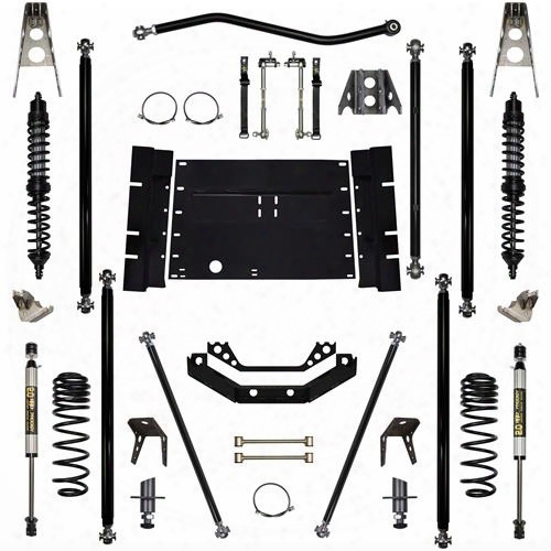 2004 Jeep Wrangler (lj) Rock Krawler 3.5 Inch Coil Over Off-road Pro Long Arm System With 4 Inch Stretch - Stage 1