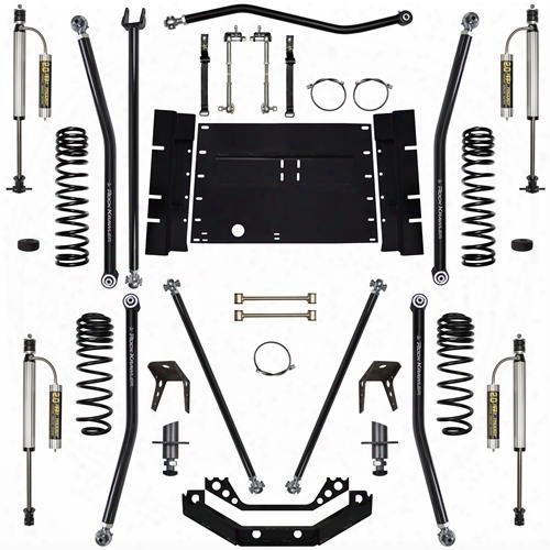 2004 Jeep Wrangler (lj) Rock Krawler 3.5 Inch X Factor Long Arm System With 4 Inch Stretch - Stage 2