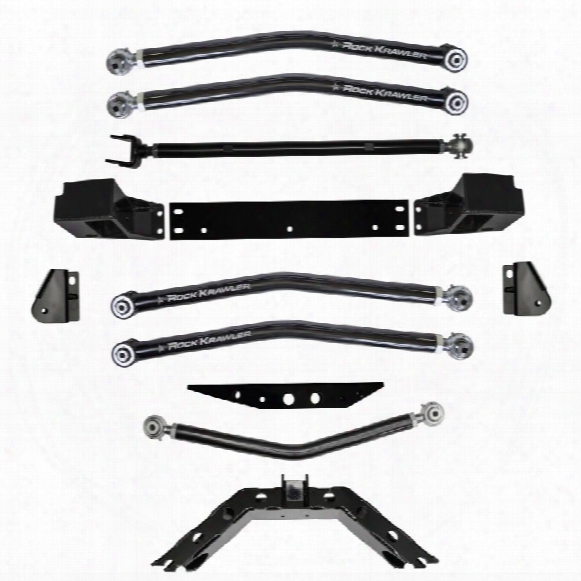 2010 Jeep Wrangler (jk) Rock Krawler X Factor Long Arm Upgrade With 3" Stretch