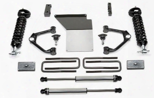 2014 Chevrolet Silverado 1500 Fabtech 4 Inch Budget Lift Kit W/dirt Logic Ss Shocks