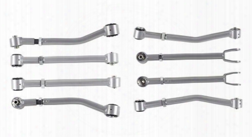 Rubicon Express Complete Adjustable Control Arm Kit Re3820 Control Arms