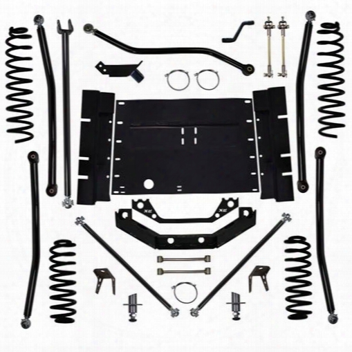2004 Jeep Wrangler (lj) Rock Krawler 5.5 Inch X Factor Long Arm Lift Kit With 4 Inch Rear Stretch