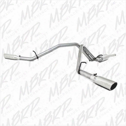 2010 Chevrolet Silverado 1500 Mbrp Installer Series Cool Duals Cat Back Exhaust System