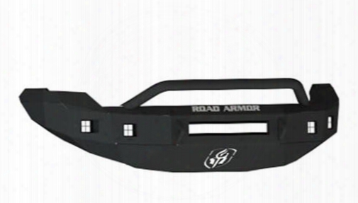 2010 Ford F-150 Road Armor Front Stealth Non-winch Illuminator Bumper Pre-runner Square Light Port In Satin Black