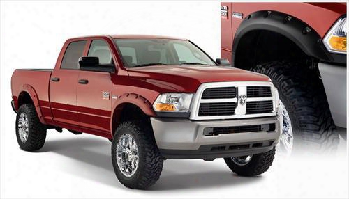 2011 Dodge 2500 Bushwacker Dodge Ram Pocket Style Fender Flare Set