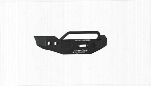 2012 Ford F-450 Super Duty Road Armor Front Stealth Winch Bumper Pre-runner Square Light Port In Satin Black