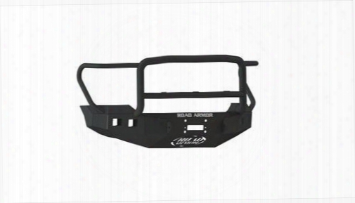 2012 Ford F-450 Super Duty Road Armor Front Stealth Winch Bumper Lonestar Square Light Port In Satin Black