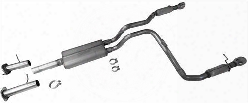 2005 Gmc Envoy Dynomax Exhaust Vt Dual Cat-back Exhaust System