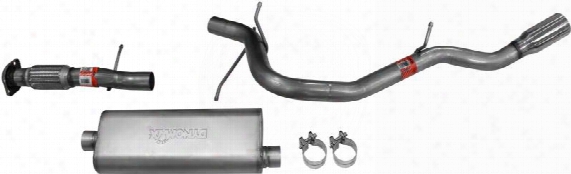 2008 Chevrolet Tahoe Dynomax Exhaust Ultra Flo Welded Cat-back System