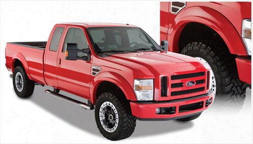 2010 Ford F-250 Super Duty Bushwacker Ford Oe Style Fender Flare Set