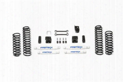 2010 Jeep Wrangler (jk) Fabtech 3 Inch Budget Lift Kit W/performance Shocks