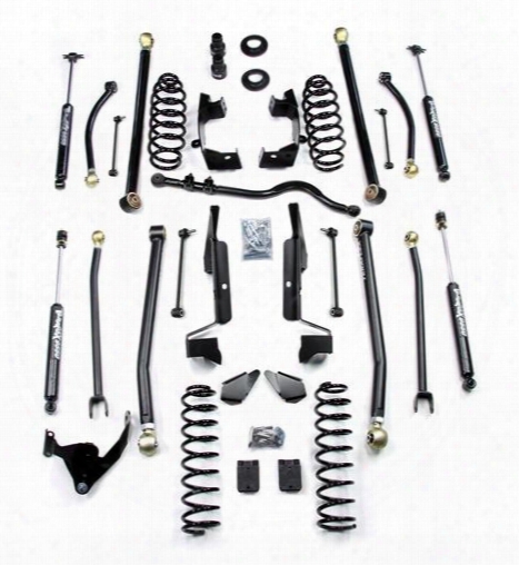 2010 Jeep Wrangler (jk) Teraflex 2.5 Inch Elite Lcg Long Flexarm Lift Kit With 9550 Shocks