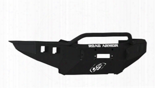 2012 Toyota Tacoma Road Armor Front Stealth Winch Bumper Pre-runner Square Light Port In Satin Black