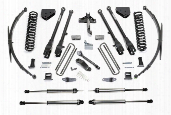 2013 Ford F-250 Super Duty Fabtech 10 Inch 4 Link Lift Kit W/dirt Logic Ss Shocks