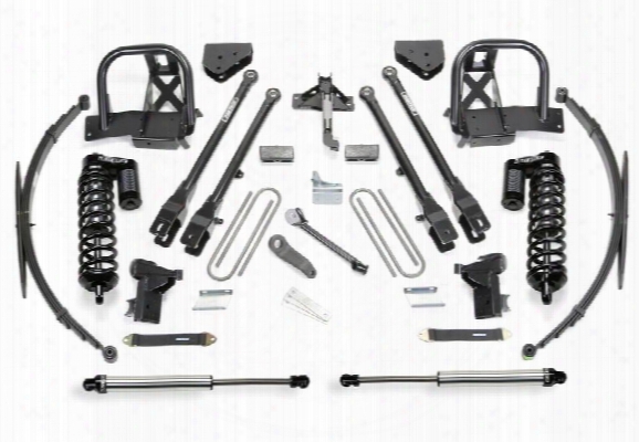 2013 Ford F-250 Super Duty Fabtech 10 Inch 4 Link Lift Kit W/dirt Logic Ss 4.0 Coilovers & Rear Dirt Logic Ss Shocks