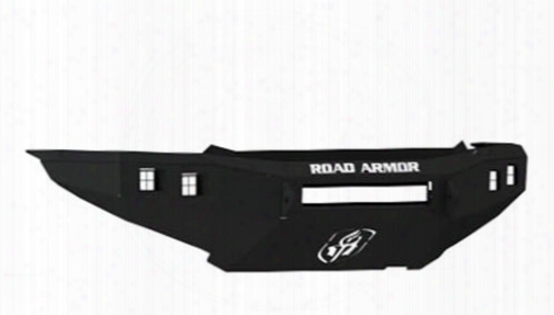 Road Armor Road Armor Front Stealth Square Light Port In Satin Black (black) - 905r0b-nw 905r0b-nw Front Bumpers