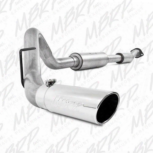 2013 Ford F-150 Mbrp Installer Series Cat Back Single Rear Exit Exhaust System