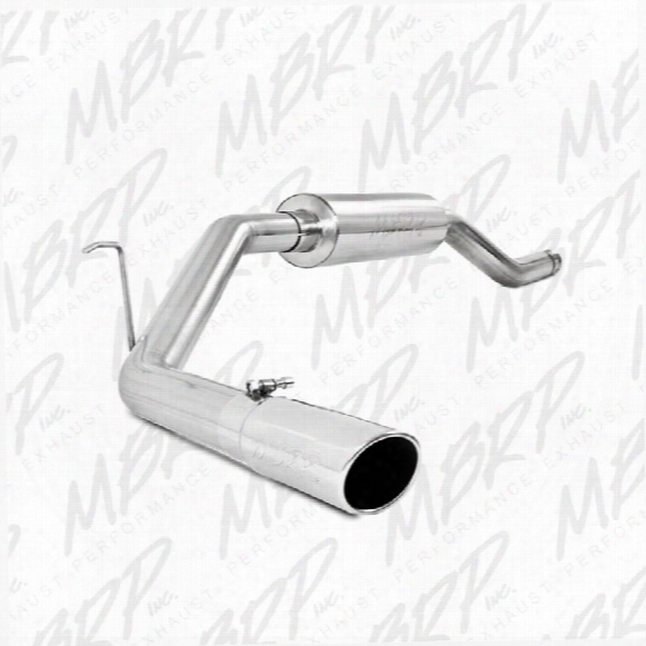 2004 Toyota Tundra Mbrp Pro Series Resonator Back Single Side Exhaust System