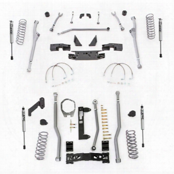 2010 Jeep Wrangler (jk) Rubicon Express Rubicon Express 3.5 Inch Extreme Duty Radius, Front/rear 3-link Long Arm Lift Kit With Fox Performa
