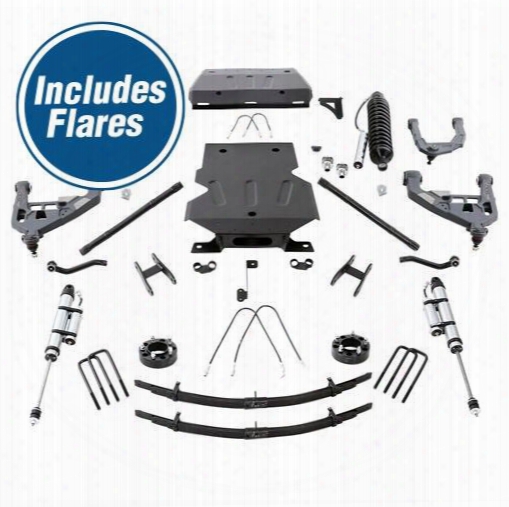 2014 Toyota Tundra Pro Comp Suspension 4 Inch Pro Runner Long Travel Lift Kit With Shocks And Performance Fenders