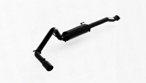 2016 Toyota Tacoma Mbrp Black Series Cat Back Exhaust System