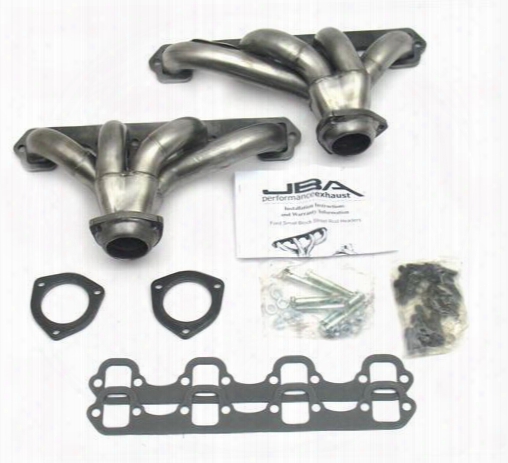 Jba Headers Jba Headers Cat4ward Shorty Headers (natural) - 1615s 1615s Exhaust Headers