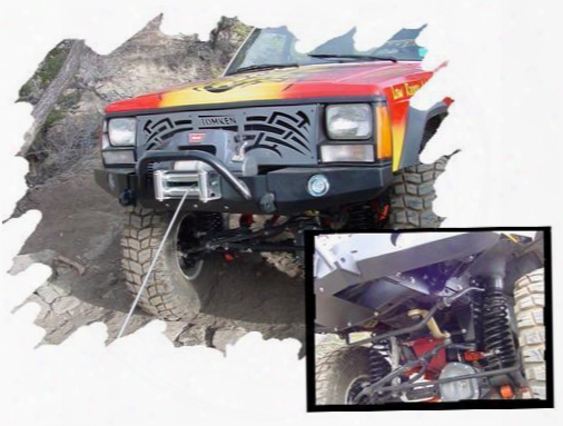 Tomken Machine Tomken Machine Front Carnage Winch Bumper Will Grille Guard And D-ring Mounts (black) - Tmf-0626-b Tmf-0626-b Front Bumpers