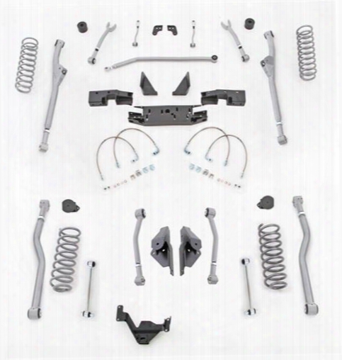 2010 Jeep Wrangler (jk) Rubicon Express 3.5 Inch Extreme Duty Radius Long Arm Lift Kit