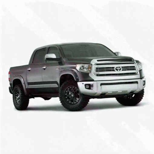 2014 Toyota Tundra Bushwacker Toyota Tundra Pocket Style Fender Flare Set