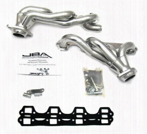 Jba Headers Jba Headers Cat4ward Shorty Headers (coated) - 1628sjs 1628sjs Exhaust Headers