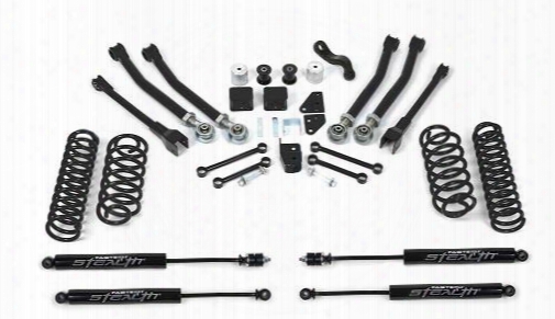 2010 Jeep Wrangler (jk) Fabtech 5 Inch Short Arm Lift Kit W/stealth Shocks