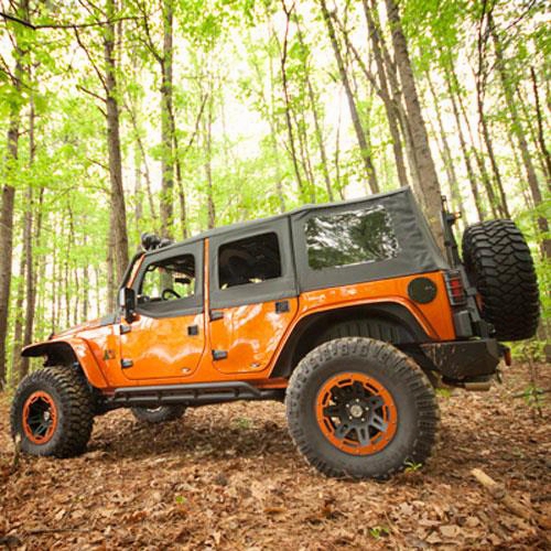 2010 Jeep Wrangler (jk) Rugged Ridge All Terrain Flat Flare And Fender Liner Kit