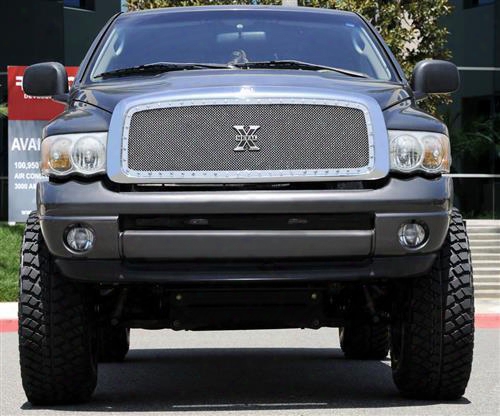 2011 Dodge 1500 T-rex Grilles X-metal; Mesh Grille