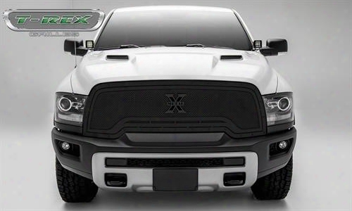 2015 Dodge 1500 T-rex Grilles T-rex Grilles X-metal Series Grille (black-out) - 6714641-br