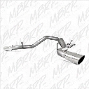 2005 DODGE RAM 3500 MBRP Installer Series Cool Duals Cat Back Exhaust System
