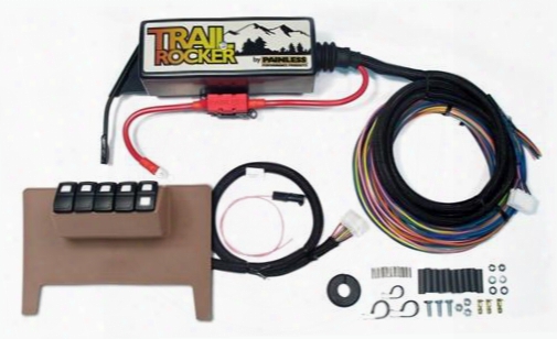 Painless Wiring Painless Wiring Trail Rocker Accessory Control System In Tan - 57001 57001 Switch Pods