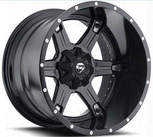 Mht Fuel Offroad Wheels Mht Fuel Offroad D256 Driller, 20x12 Wheel With 8 On 170 Bolt Pattern - Black - D25620201747 D25620201747 Mht Fuel Off Road Wh