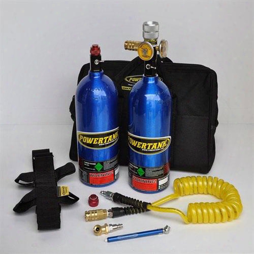 Power Tank Power Tank 2.5lb. Power Shot Sidearm Package B (blue) - Ps02-4150-cb Ps02-4150-cb Compressed Air System