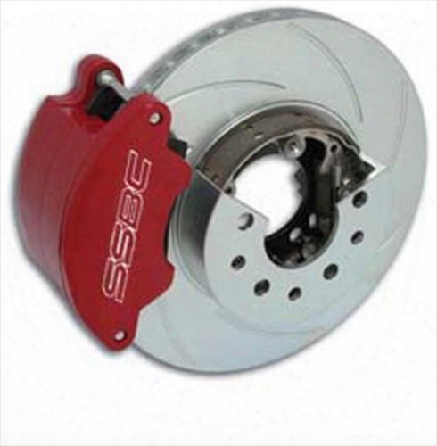 Stainless Steel Brakes Stainless Steel Brakes Supertwin Disc Brake Conversion Kit (red) - A110-13r A110-13r Disc Brake Conversion Kits