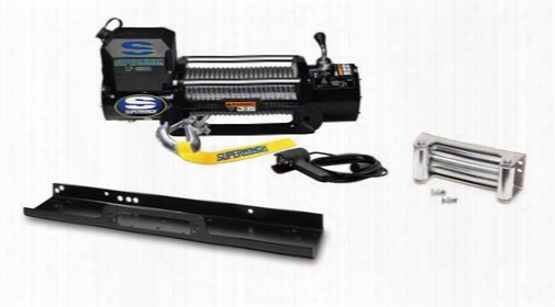Superwinch Superwinch Lp8500 Winch With Mounting Plate - 1585201 1585201 8,000 To 10,500 Lbs. Electric Winches