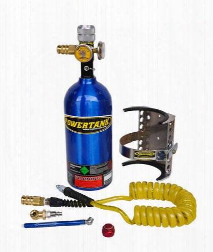 Power Tank Power Tank 2.5lb. Power Shot Sidearm Package A With Bracket (blue) - Ps02-4240-cb Ps02-4240-cb Compressed Air System