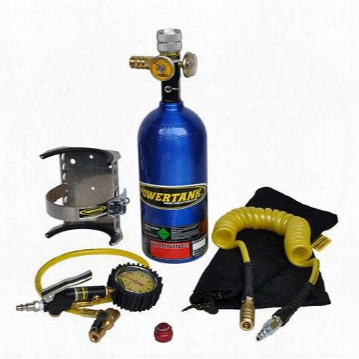 Power Tank Power Tank 2.5lb. Power Shot Sidearm Package B With Bracket (blue) - Ps02-4250-cb Ps02-4250-cb Compressed Air System