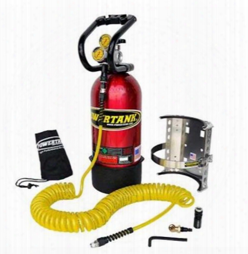 Power Tank 10lb. Package A System (candy Red) - Pt10-5240-cr Pt10-5240-cr Compressed Air System