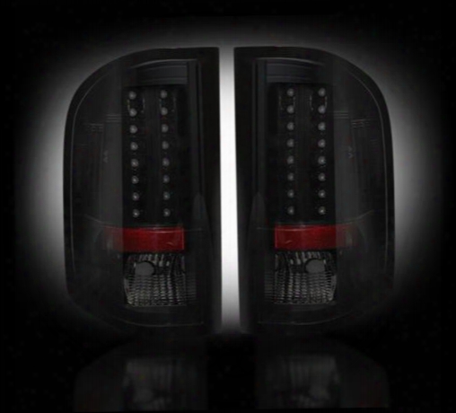 Recon Recon Led Tail Light Assembly - 264175bk 264175bk Tail & Brake Lights