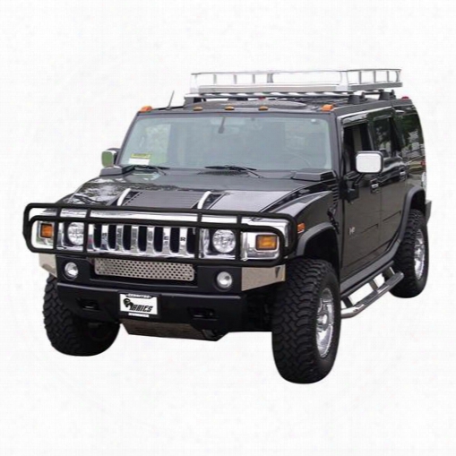 Aries Offroad Aries Offroad Bar Grille/brush Guard (black) - 4076 4076 Nerf/step Bar Wheel To Wheel