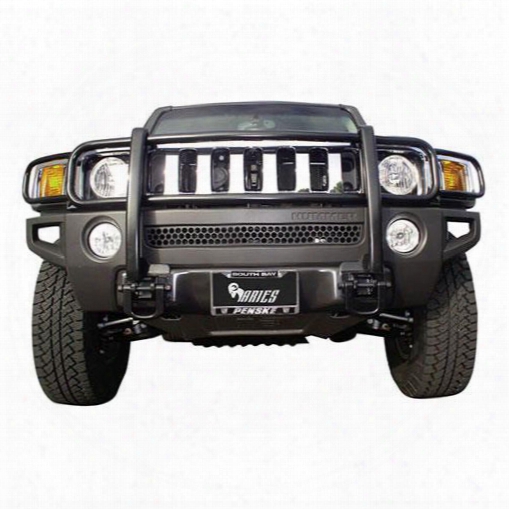 Aries Offroad Aries Offroad Bar Grille/brush Guard (black) - 4078 4078 Nerf/step Bar Wheel To Wheel