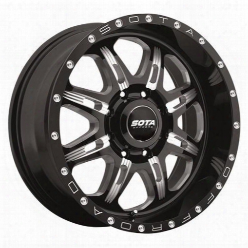 Sota Offroad F.i.t.e., 20x9 With 8 On 6.5 Bolt Pattern - Death Metal 567dm-20986_00 Sota Offroad Wheels