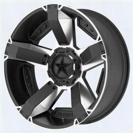 Xd Wheels Xd Wheels Xd811 Rockstar Ii, 22x9.5 With 5 On 150 Bolt Pattern - Machined Face With Black Accents-xd81122958535 Xd81122958535 Xd Series Whee