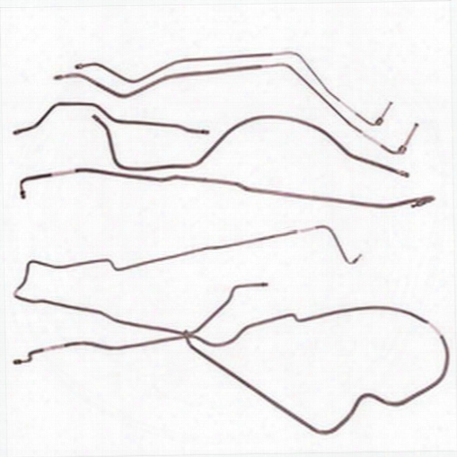 Omix-ada Omix-ada Stainless Steel Brake Line Kit - 16737.49 16737.49 Brake Hard Line And Fittings