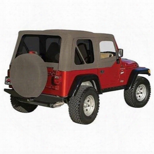 Rt Off-road Rt Off-road Complete Soft Top With Upper Soft Doors (khaki Diamond) - Ct20236t Ct20236t Soft Tops